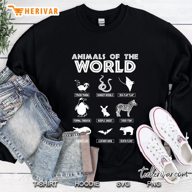 Animals Of The World Sweatshirt