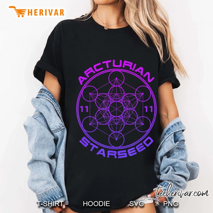 Arcturian Starseed Sacred Geometry Ladies Tee