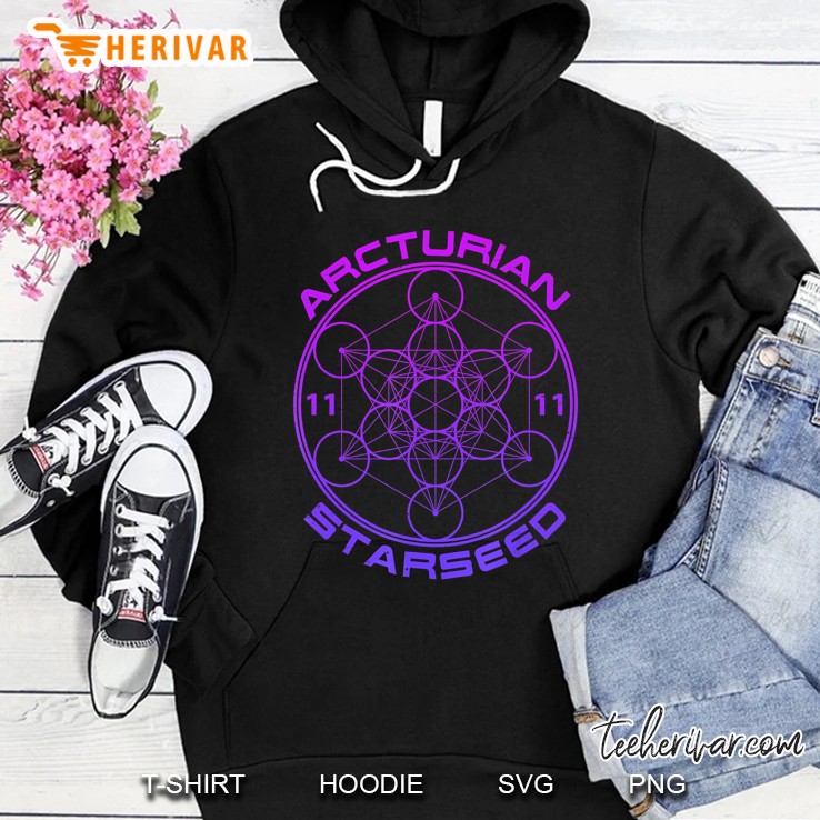 Arcturian Starseed Sacred Geometry Hoodie