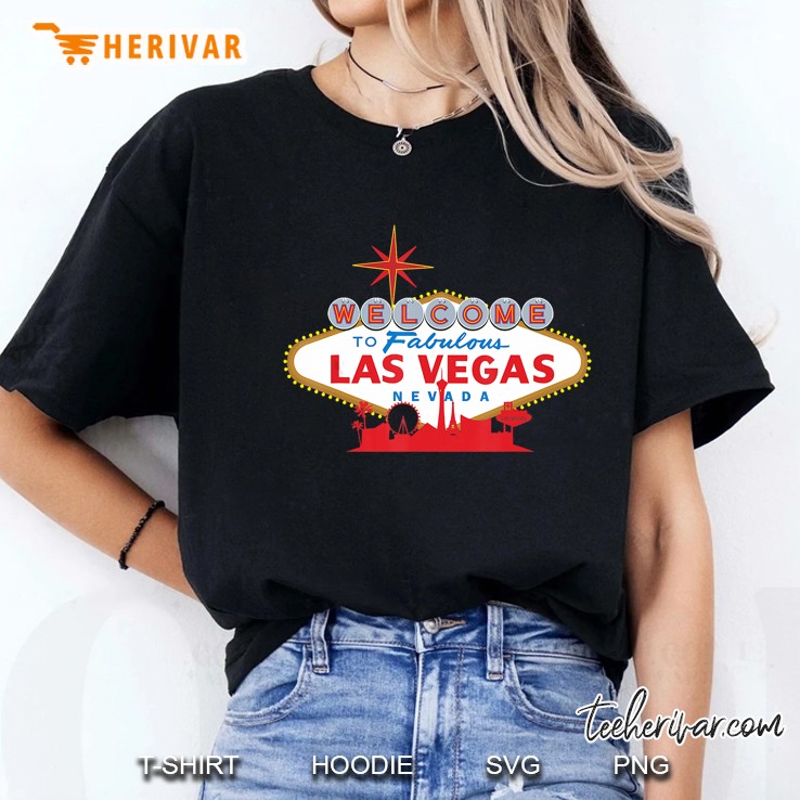 Welcome To Fabulous Las Vegas Nevada Ladies Tee