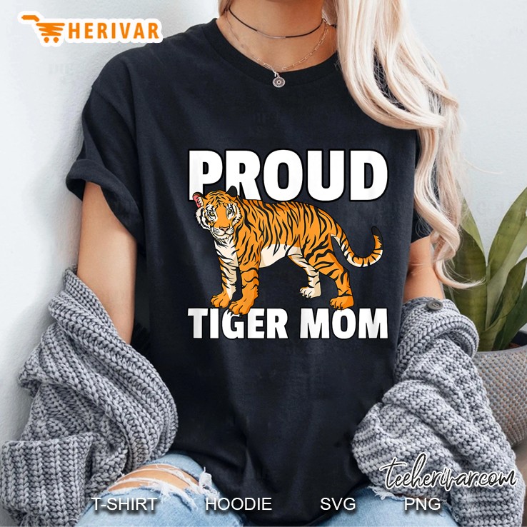Proud Tiger Mom Ladies Tee