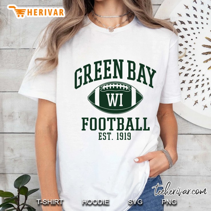 Green Bay Wisconsin Football Ladies Tee