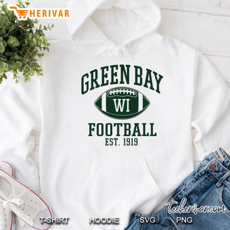 Green Bay Wisconsin Football Hoodie