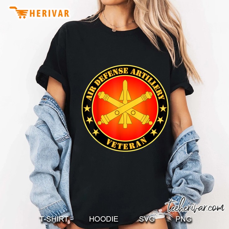 Air Defense Artillery Veteran Ladies Tee