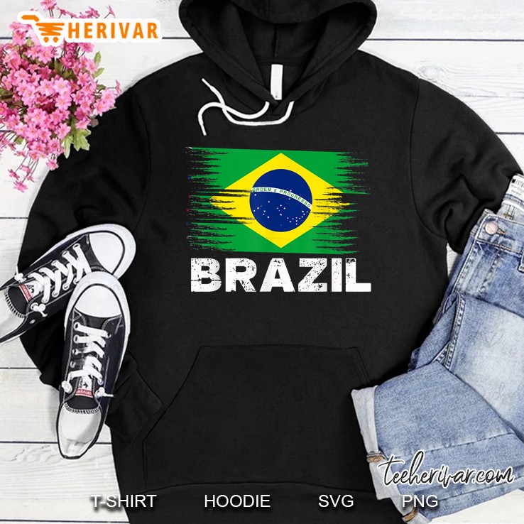 Brazil Brazilian Flag Hoodie