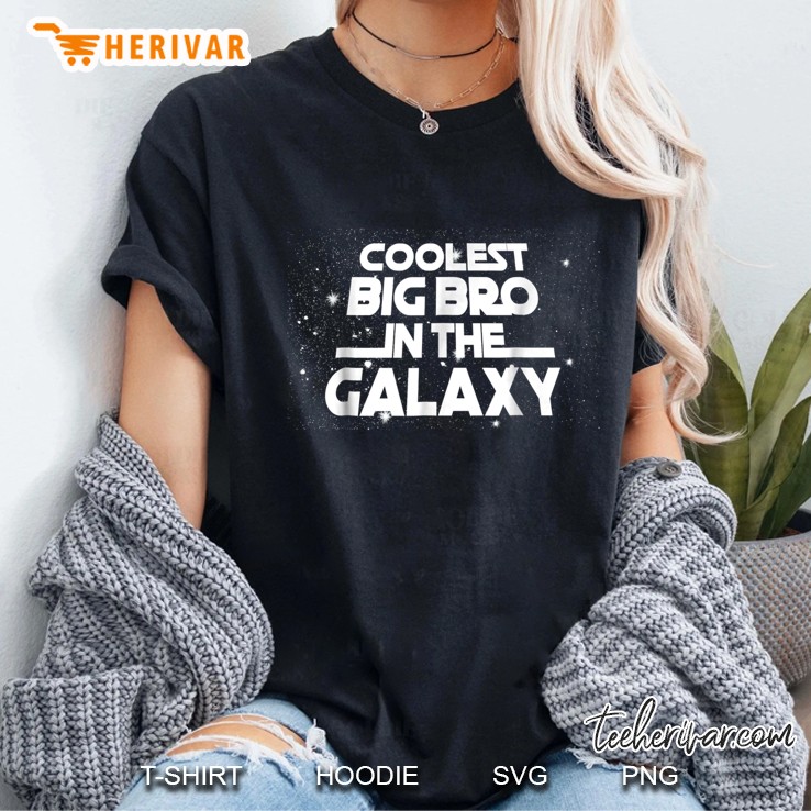 Coolest Big Bro In Galaxy Ladies Tee