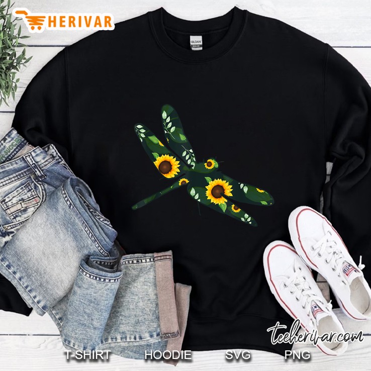 Dragonfly Sunflower Sweatshirt