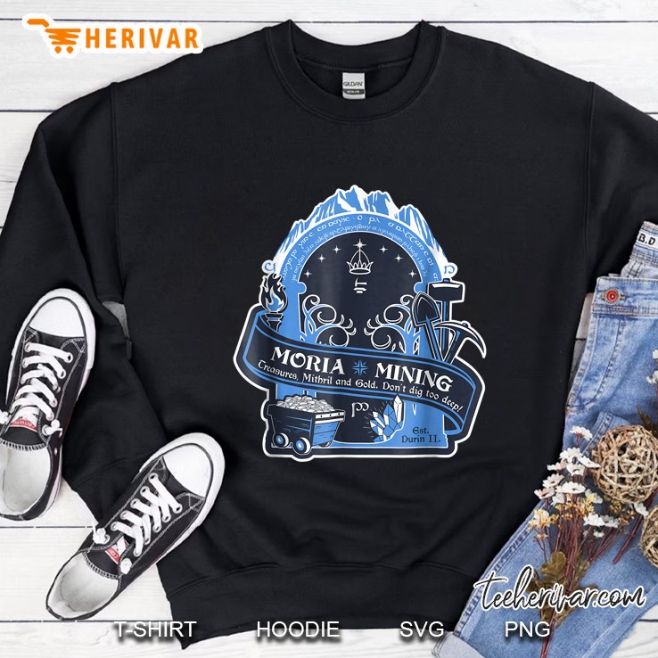 Moria Mining Treasures Mitbril And Gold Don