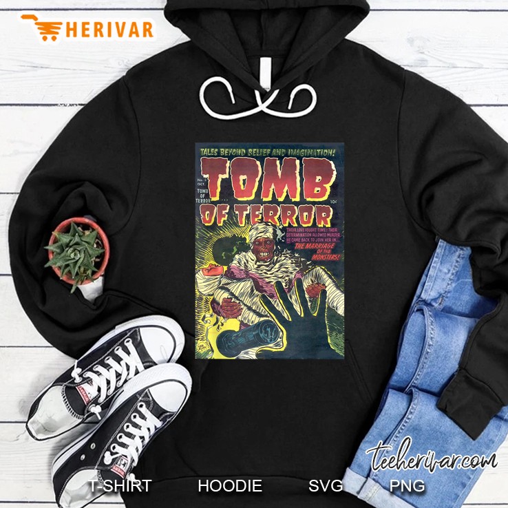 Tomb Of Terror 5 Horror Comic Book Cover Hoodie