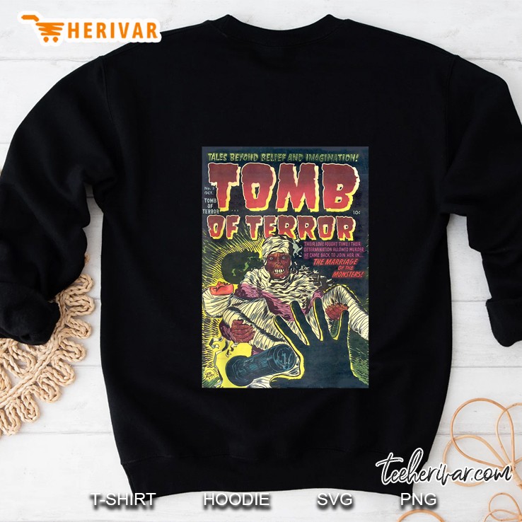 Tomb Of Terror 5 Horror Comic Book Cover Sweatshirt