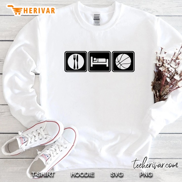 Eat Sleep Play Basketball Sweatshirt