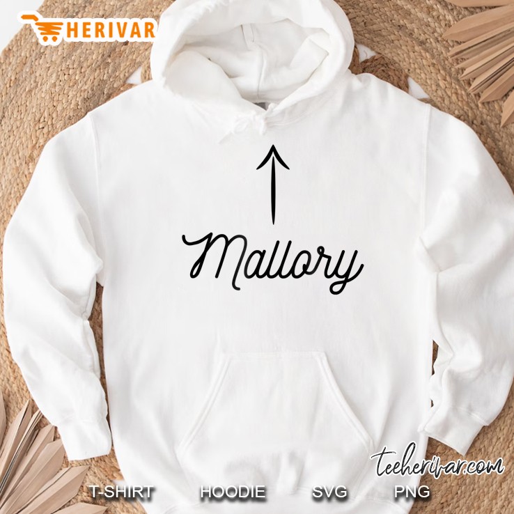 Mallory Upward Pointing Arrow Version Hoodie