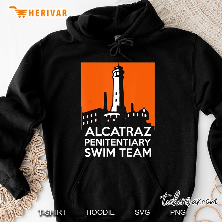 Alcatraz Penitentiary Swim Team San Francisco Hoodie