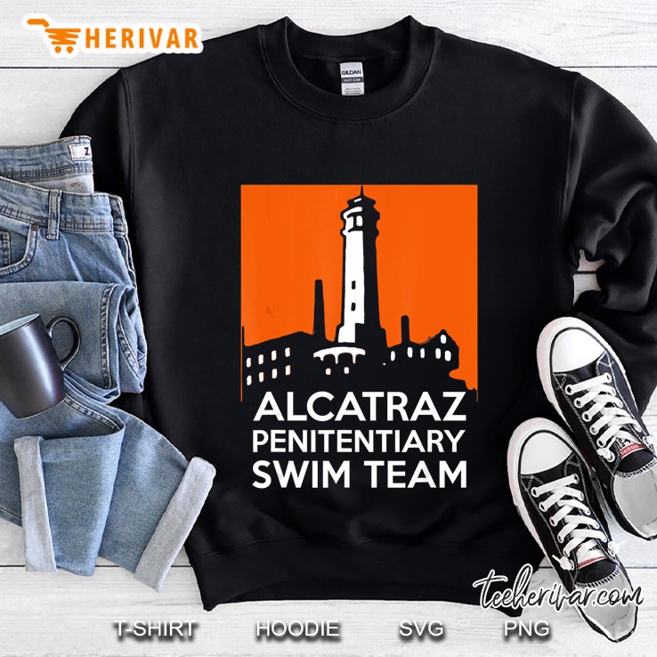 Alcatraz Penitentiary Swim Team San Francisco Sweatshirt