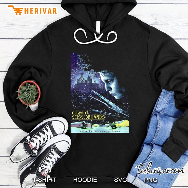 Edward Scissorhands Poster Hoodie
