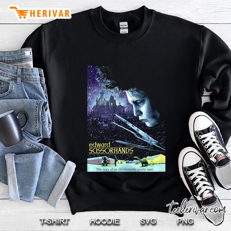 Edward Scissorhands Poster Sweatshirt