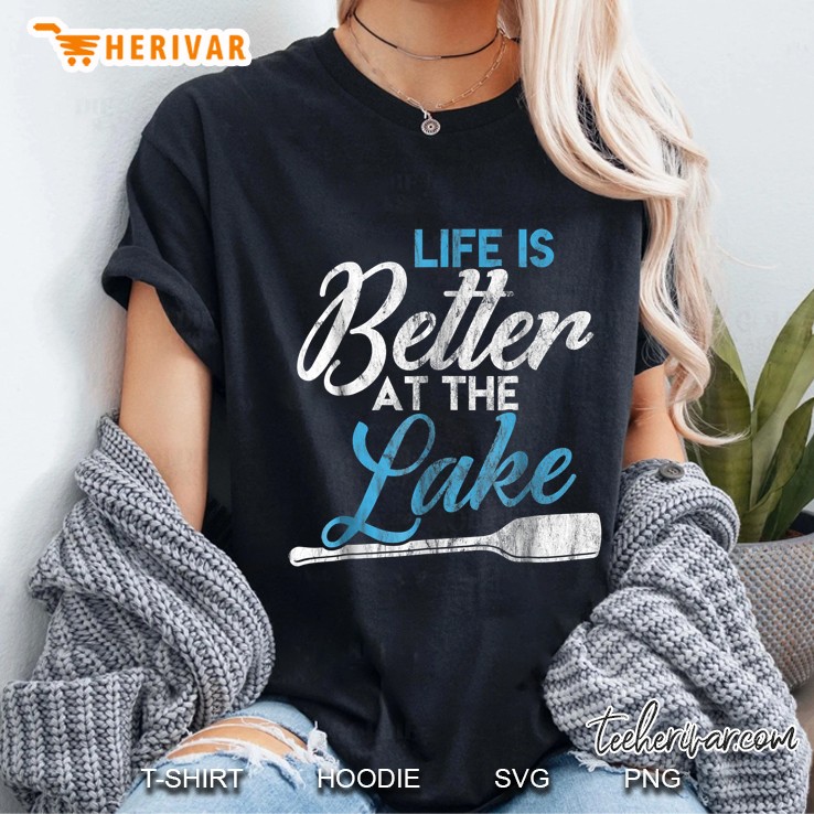 Life Is Better At The Lake Ladies Tee