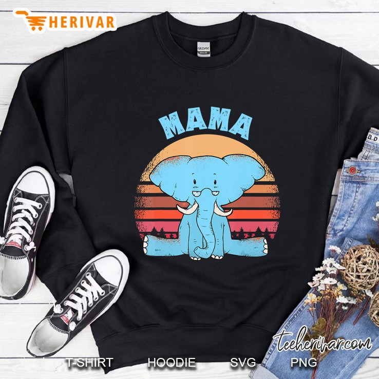 Mama Elephant Vintage Version Sweatshirt