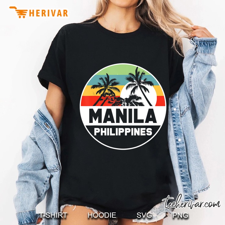 Manila Philippines Filipino Pinoy Ladies Tee