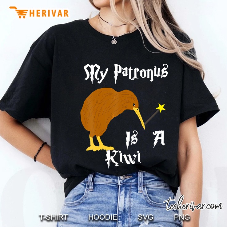My Patronus Is A Kiwi Bird New Zealand Wizard Fowls Ladies Tee