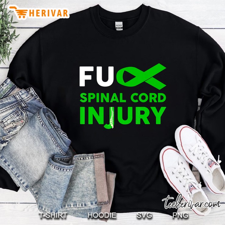 Fuck Spinal Cord Injury Awareness Sweatshirt