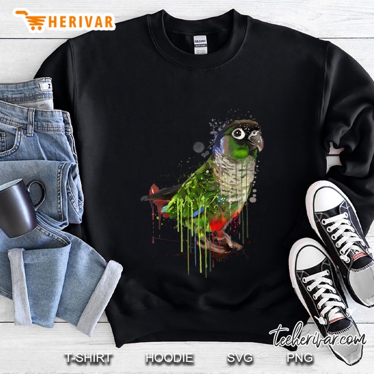 Green Cheek Conure Cute Parrot Sweatshirt