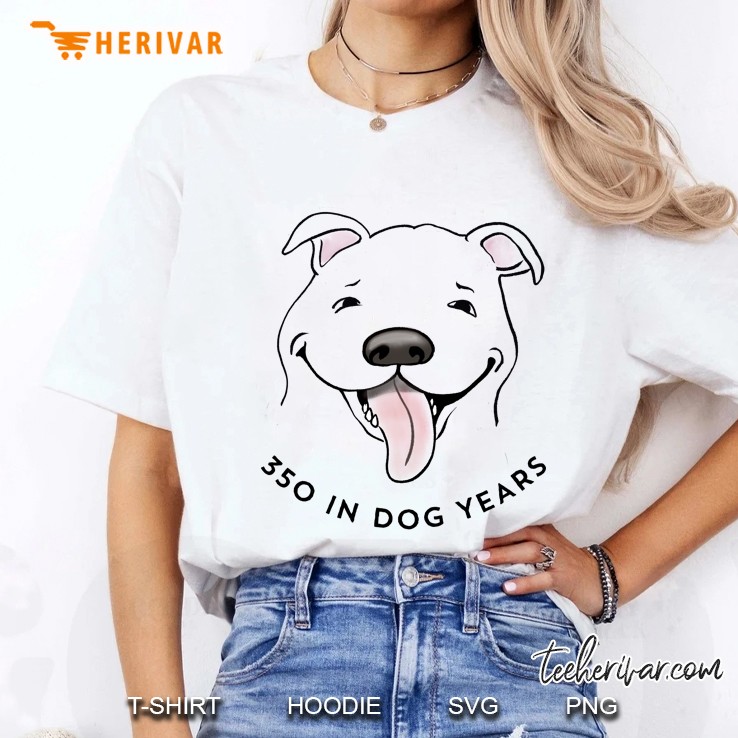 50th Birthday 350 In Dog Years Ladies Tee