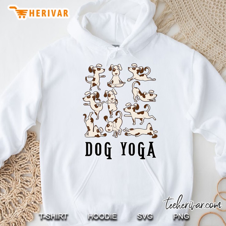 Fun Dog Yoga Hoodie
