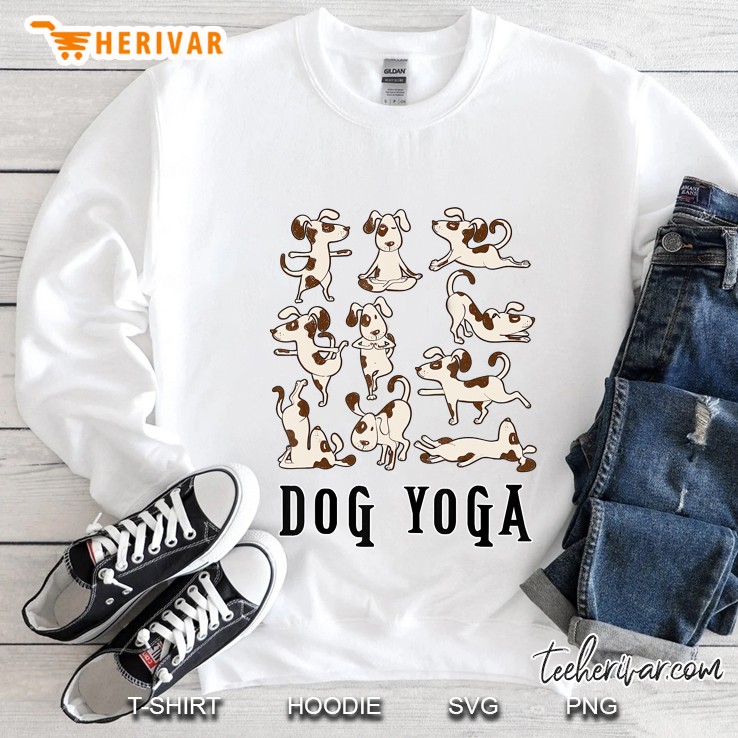 Fun Dog Yoga Sweatshirt