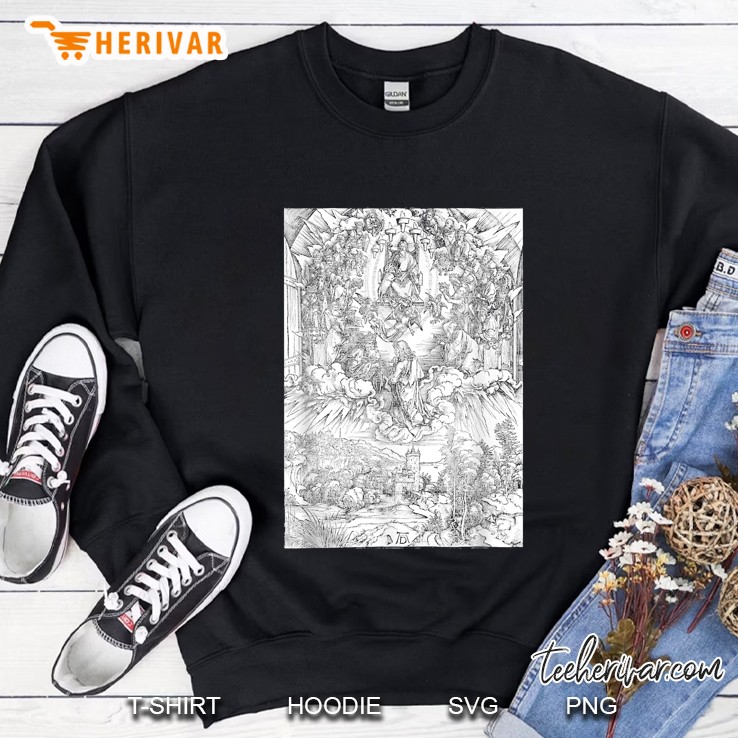 Albrecht Durer The Apocalypse Vintage Engraving Sweatshirt