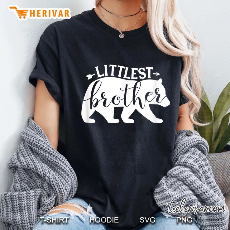 Littlest Brother Bear Silhouette Version Ladies Tee