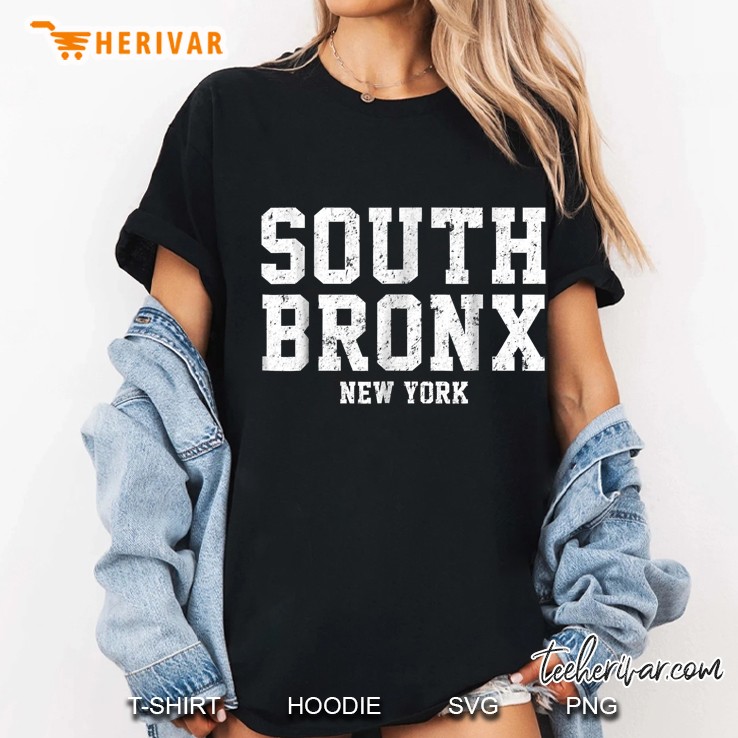 South Bronx New York Grunge Version Ladies Tee