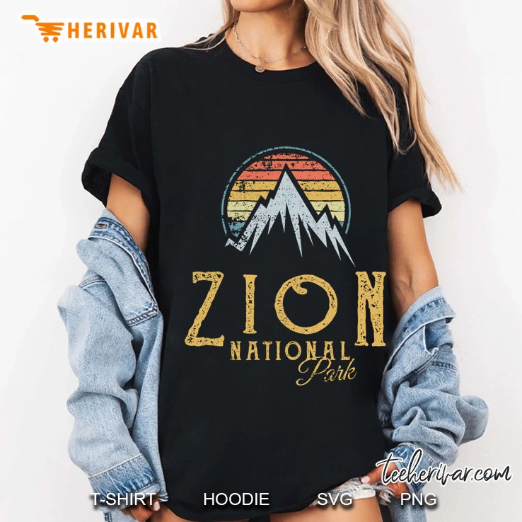 Vintage Zion National Park Ladies Tee