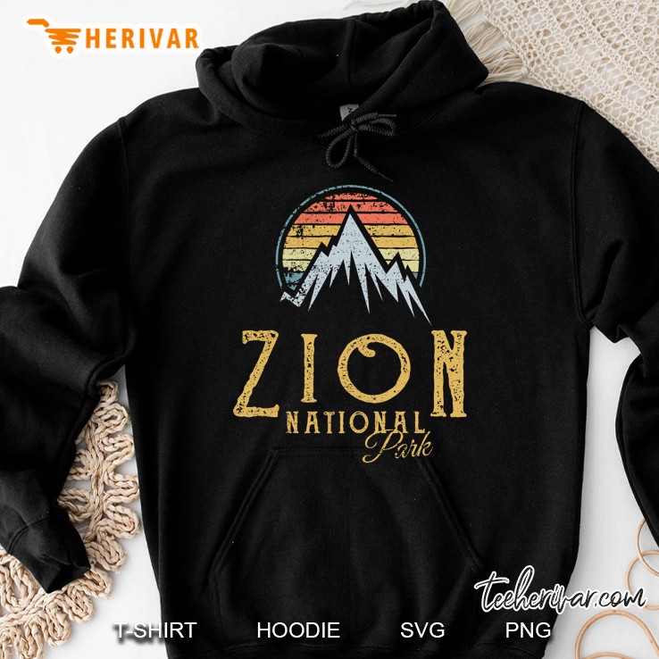 Vintage Zion National Park Hoodie