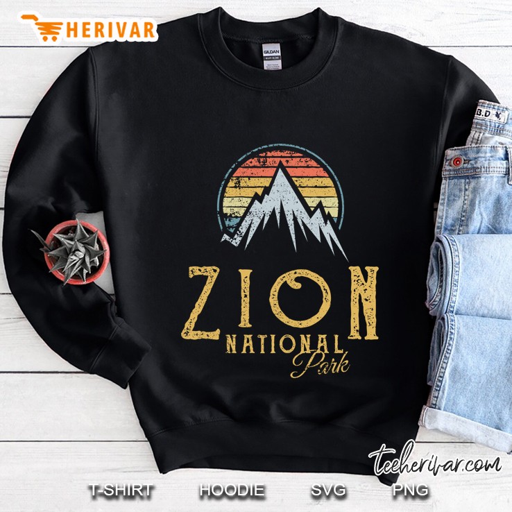 Vintage Zion National Park Sweatshirt
