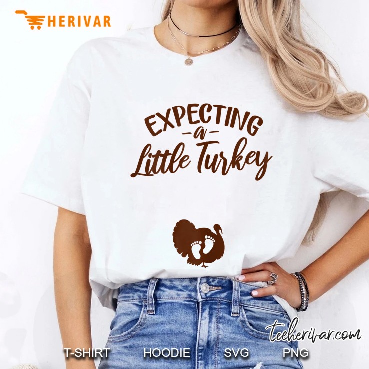 Expecting A Cute Little Turkey Ladies Tee
