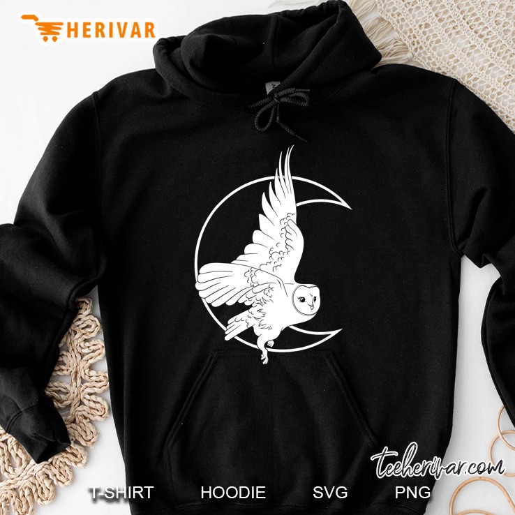 Barn Owl Moon Hoodie