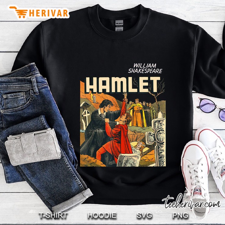 Vintage William Shakespeare Hamlet Laertes Ophelia Sweatshirt