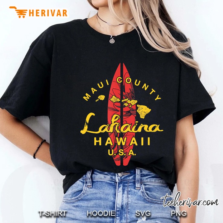 Hawaii Lahaina Maui County Usa Ladies Tee