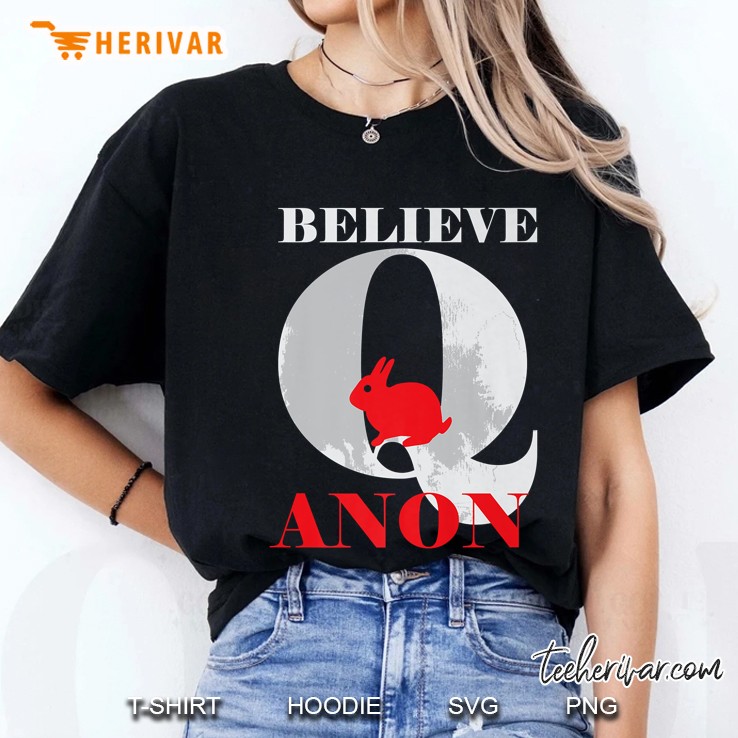 Believe Q Anon Ladies Tee