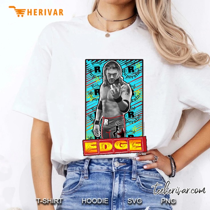 WWE Nerds Neon Series Edge Premium Ladies Tee