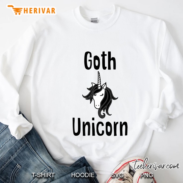 Goth Unicorn Sweatshirt