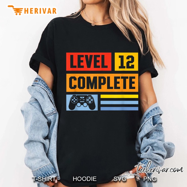Level 12 Complete Game Controller Vintage Version Ladies Tee