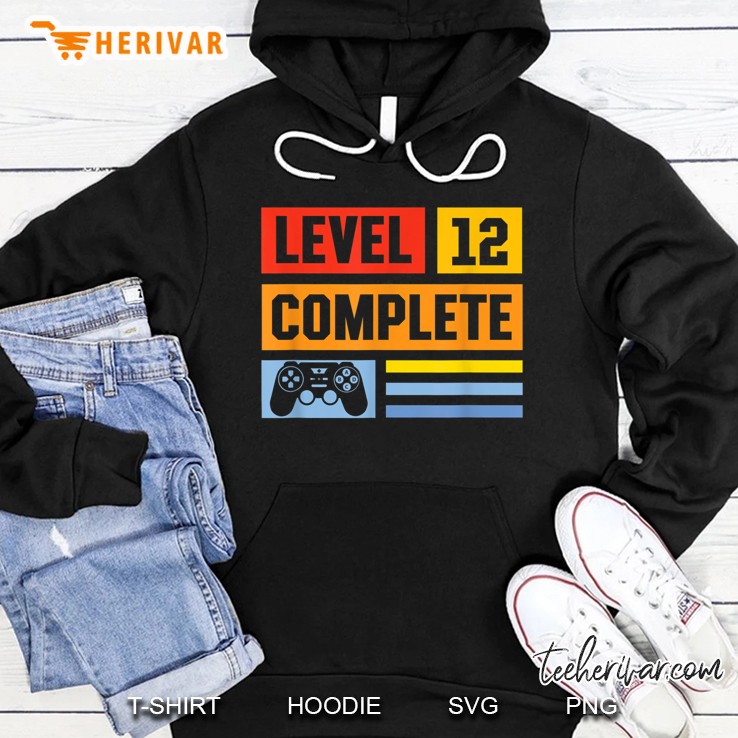 Level 12 Complete Game Controller Vintage Version Hoodie