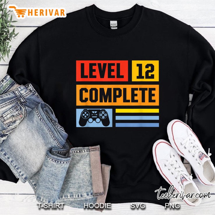 Level 12 Complete Game Controller Vintage Version Sweatshirt