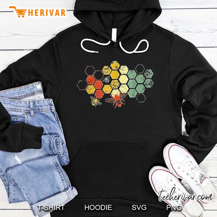 Beekeeping Honey Vintage Version Hoodie