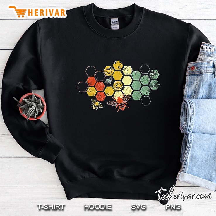 Beekeeping Honey Vintage Version Sweatshirt