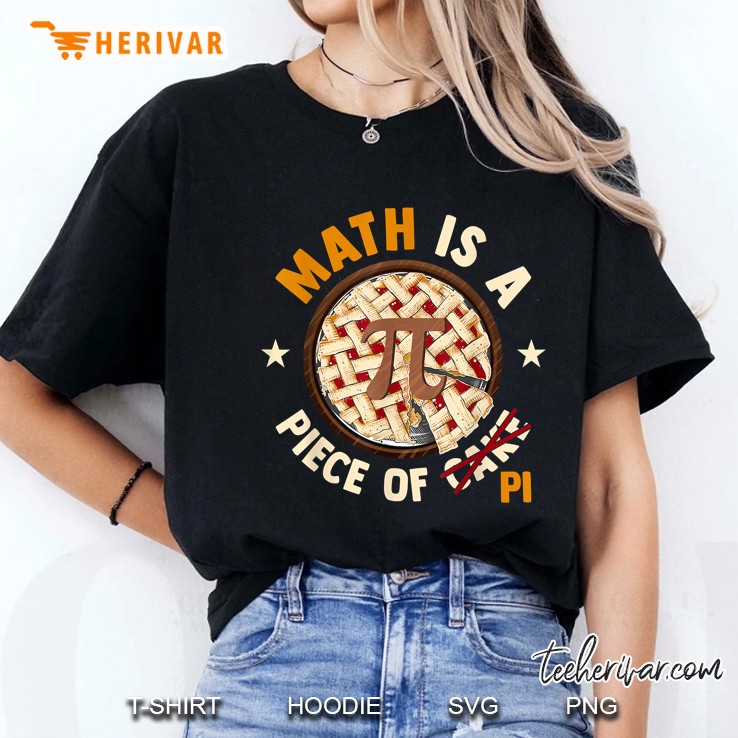Math Is A Piece Of Cake Pi Ladies Tee