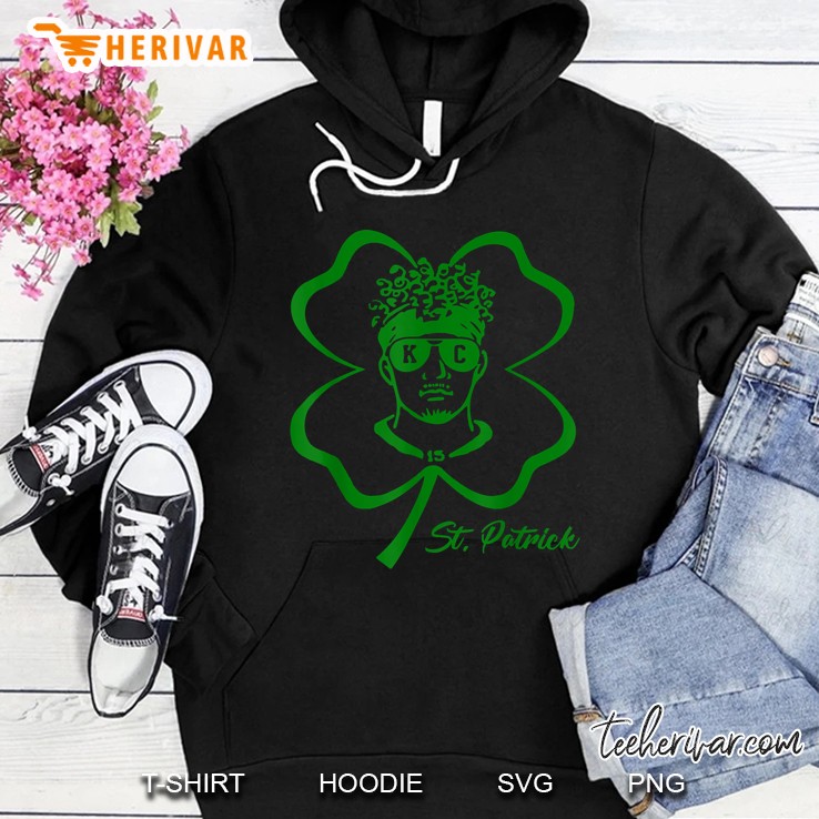 St Patrick Kc Kansas City Four Leaf Clover Hoodie