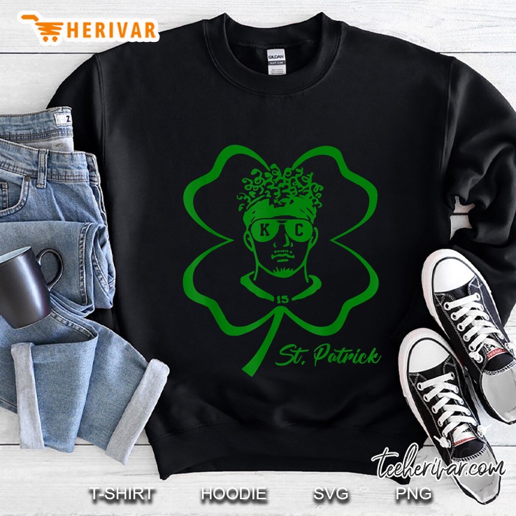 St Patrick Kc Kansas City Four Leaf Clover Sweatshirt